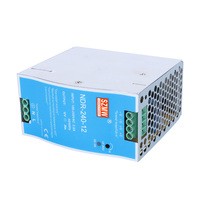 SZMW NDR-240W-12V 20A PSU Rel DIN Industri, Tanpa Kipas, Suhu Lebar -40 ℃ ~+70 ℃   untuk CCTV, Penerangan Industri & Stasiun Basis Telekomunikasi