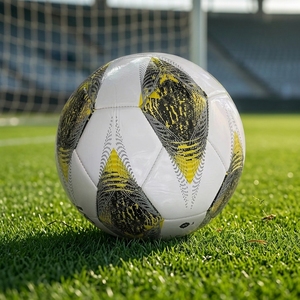 Pallone da Calcio Gonfiabile Portatile in Pelle Termosaldata OEM, Facile da Gonfiare, Misure 3/4/5, Logo Personalizzato, Vendita all'Ingrosso - Product Image 3