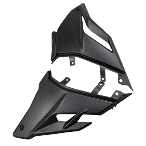 Carenado Lateral Inferior de Fibra de Carbono para Ducati Streetfighter V4 2020-2022, Piezas de Carbono Seco 3K - Product Image 3