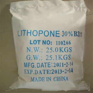 Pigmento blanco 28%/30% China Factory Lithopone Powder B301 B311 Precio CAS: 1345-05-7 - Product Image 5