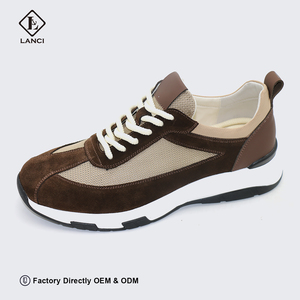 Zapatillas Antideslizantes de Piel Genuina para Hombre, Estilo Nuevo, Personalizadas, con Logotipo, Parte Superior de Tela de Alta Calidad - Product Image 2