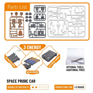 45PCS Educational Solar Space <b>Robot</b> Car Toys Stem Toys Educational Science Engineering Toys <b>for</b> <b>Kids</b> - Product Image 5