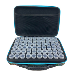 2022 New Kim Cương Bức Tranh Lưu Trữ Container 60 Khe Cắm Công Suất Lớn Phụ Kiện Hạt Thạch Tổ Chức Hộp (Hổ, Khe Cắm) - Product Image 4