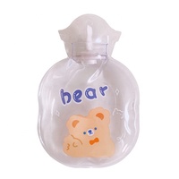 Mini bouteille d'eau chaude chaude pour les mains cadeau d'hiver sac d'eau chaude en pvc pour le soulagement de la douleur nouveau design promotion des ventes bon marché