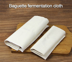 <span class=keywords><strong>Toile</strong></span> de coton naturel Couche de pâte de boulanger Pain fait maison Baguette Couche de cuisson Levain Fermentation Pain Tissu d'épreuvage - Product Image 2