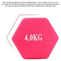 Haltères en plastique pour femmes, fitness à domicile, relaxation musculaire, petits haltères fins pour les bras, unisexe, pour étudiants et enfants