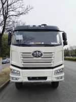 Camion grue articulée 14T FAW 6X4 avec échelle, grue mobile montée sur camion
