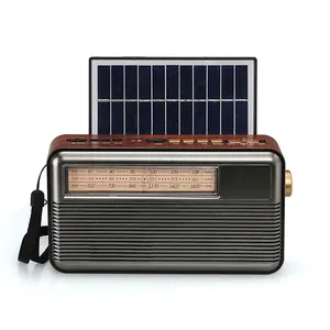 SY69 neues europäisches amerikanisches tragbares drahtloses Solarpanel laden über USB Musikplayer FM AM SW 3-Band-Radio mit BT Lautsprecher