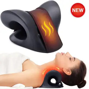 松弛剂泡沫按摩磁疗加热整脊背部颈椎牵引枕器肩部松弛剂颈部担架