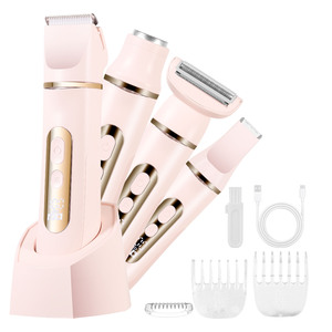 Rasoir électrique indolore pour femmes, épilateur, rasoir facial et tondeuse pour les poils du bikini, pour usage domestique - Product Image 2