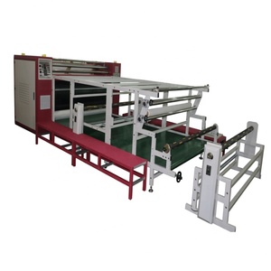 Presse à chaud rotative industrielle 170 cm semi-automatique, pratique, à haute vitesse pour la sublimation manuelle sur calandre - Product Image 5