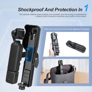 Stabilisateur portable STARTRC OSMO Pocket 3, mini stabilisateur à axe Z, poignée anti-vibration, support de transport, étui de protection portable pour Osmo - Product Image 3