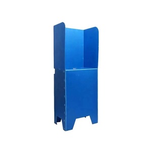 Station de vote portable et pliable en PP avec service de découpe, taille et épaisseur personnalisables - Product Image 4