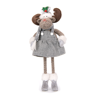 Grande Statue de Renne de Noël sur Pied, Décoration Intérieure de Noël, Vente en Gros, Ornement Exquis de Style Européen