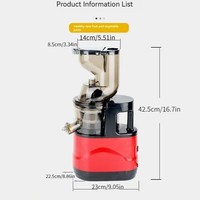 Nouveau Presseur à Froid Électrique Portable en Acier Inoxydable 2026 pour Fruits, Légumes, Concombre, Pomme, Orange