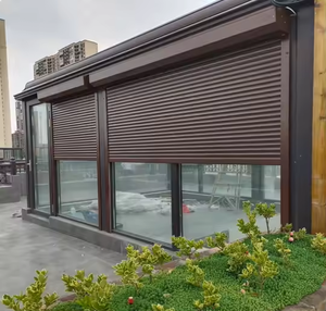 Espace efficace vue déblocage sécurité <span class=keywords><strong>volet</strong></span> roulant fenêtre anti-effraction anti-vandalisme pour la maison/entreprise - Product Image 1