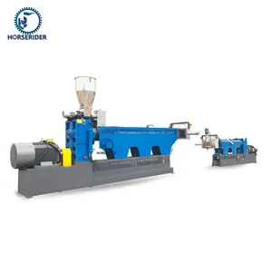 Horserider PE film side force feeding PE PP hard scrap pelletizing machine/PE pelletizing line/PE pelletizer