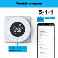 Thermostat programmable pour unités de ventilation à ventilo-convecteurs (FCU) à écran tactile LED, 2 ou 4 tubes, pour le contrôle de la température ambiante - Vente en gros