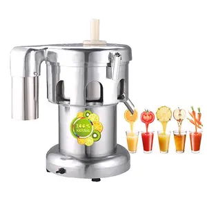 Extractor de zumo de frutas y verduras, máquina exprimidora de zanahoria para fruta comercial