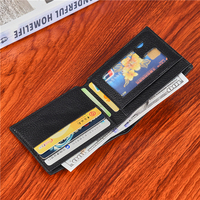 Dompet RFID Tipis Terbaru untuk Pria, Slot Kartu SIM, Kualitas Tinggi, Logo Custom, Kantong OPP Polyester, Ukuran Pendek