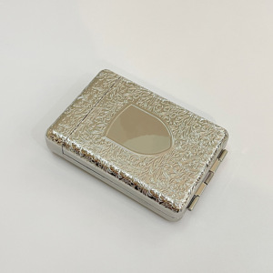 Boîte à cigarettes artisanale en métal haut de gamme moderne personnalisable Logo imprimé cadeau artisanat en métal - Product Image 6