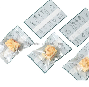 Bolsa de Plástico Transparente Mate de Grado Alimenticio de 7x10cm con Sellado Trasero para Envasado de Snacks, Bolsa para <span class=keywords><strong>Galletas</strong></span> con Impresión por Grabado - Product Image 3