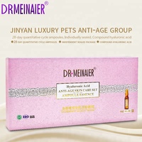 Sérum éclaircissant naturel biologique pour le visage, soin anti-âge de la peau, ampoules avec rouleau de massage facial