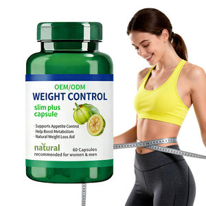 가르시니아 캄보지아 녹차 추출물 캡슐 복부 지방 감소 체중 관리 천연 지방 연소 보조제 소화 건강 - Product Image 1