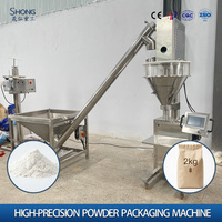 Machine de remplissage semi-automatique haute précision pour l'emballage de produits chimiques et de boissons (verre/pochettes/sacs) avec dépoussiéreur
