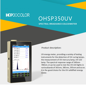 OHSP350 Spectromètre portable de mesure de l'irradiance spectrale UV LED 200nm ~ 850nm pour tester l'irradiance de durcissement - Product Image 2