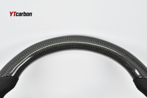 Volant de course personnalisé en fibre de carbone véritable YTcarbon pour <span class=keywords><strong>Megane</strong></span> <span class=keywords><strong>CC</strong></span> <span class=keywords><strong>GT</strong></span> RS MK1 95-04, accessoires intérieurs de voiture, pièces automobiles - Product Image 4