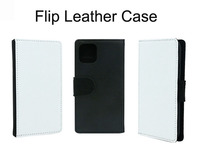 Étui de téléphone portable en cuir avec porte-cartes de luxe de haute qualité, sublimation 2D, portefeuille rabattable, protection contre les chocs, personnalisé pour 17 Pro Max