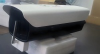 Grand boîtier de caméra de vidéosurveillance en aluminium de 18 pouces Design extérieur étanche avec chauffage et essuie-glace pour accessoires de surveillance Étui pour caméra