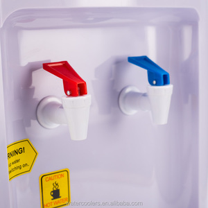 Fontaine à eau sur pied à chargement par le haut avec 3 robinets (eau chaude, froide, tempérée) pour usage professionnel en suite de bureaux exécutifs - Product Image 4