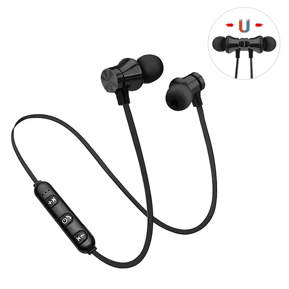 Factory Direct Wholesale XT11 Noise Cancelling Wireless Earphones Bluetooth Headset Magnetic Sport Earbuds