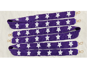 Correa de monedero con cuentas de tema de estrella personalizada, correa de bolso de lentejuelas de último diseño, accesorio de moda hecho a mano, Ideal para bolsos, bolsos de mano - Product Image 5