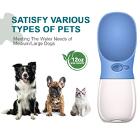 Bouteille d'eau portable pour chien, pliable, pour voyage, anti-fuite, en matériau sûr de qualité alimentaire, avec logo personnalisé, achat en gros, qualité supérieure