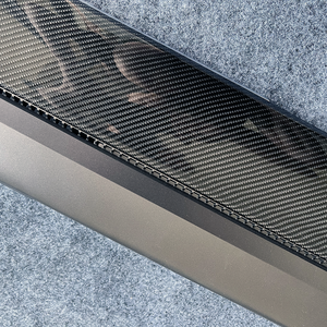 Para Tesla OEM, tablero <span class=keywords><strong>de</strong></span> fibra <span class=keywords><strong>de</strong></span> carbono Real y reemplazo <span class=keywords><strong>de</strong></span> moldura <span class=keywords><strong>de</strong></span> <span class=keywords><strong>puerta</strong></span> para Tesla Model Y 3 - Product Image 3