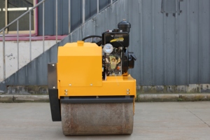 Vibropac điều khiển từ xa con lăn Máy đầm đường con lăn động cơ diesel Máy đầm nhựa đường con lăn nhà sản xuất giá - Product Image 4