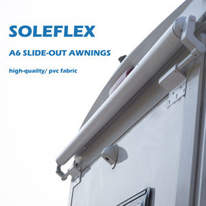 Soleflex Imperméable Vinyle Motorisé Rétractable Facile à Installer RV Caravan Slide-Out Topper Auvent <span class=keywords><strong>pour</strong></span> la Protection contre les Débris - Product Image 1