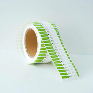 Pegatinas adhesivas impermeables brillantes personalizadas, etiquetas de etiquetado duraderas y reutilizables para embalaje de productos, diseño OEM conveniente - Product Image 1