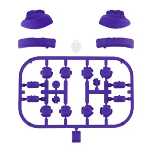 Matte UV Dark Purple 21in1 <b>Custom</b> Replacement DIY Button Kits for NS <b>Switch</b> & OLED - Product Image 1