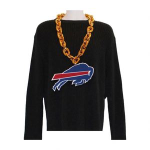 Pendentifs LED surdimensionnés 8'' en EVA 3D avec logo d'équipe, chaîne épaisse pour fans, pour clubs de baseball, hockey sur glace, football, grands lanyards promotionnels - Product Image 2