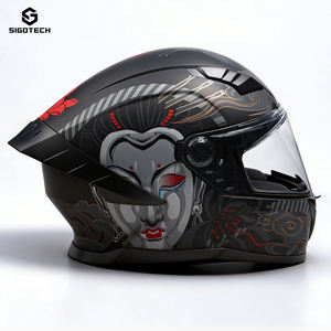 <span class=keywords><strong>Casque</strong></span> <span class=keywords><strong>de</strong></span> <span class=keywords><strong>moto</strong></span> tout-terrain SIGOTECH <span class=keywords><strong>de</strong></span> haute qualité pour adultes, <span class=keywords><strong>casque</strong></span> intégral rabattable avec double visière - Product Image 1