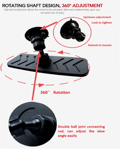 ACP-607 Hot Selling Universal Car Rear View <strong>Driving</strong> <strong>Instructor</strong> <strong>Mirror</strong> Wide Angle Suction Cup Inside <strong>Mirror</strong> - Product Image 3