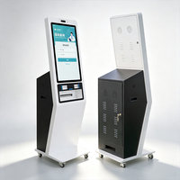 Kiosco de Autoservicio para Pagos OEM ODM con Pantalla Táctil PCAP, Escáner de Código QR, Impresora de Recibos RFID, Reconocimiento Facial, Multi-OS para Aeropuertos