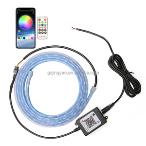 Dải đèn LED mui xe nhiều màu sắc, đèn chạy ban ngày thông minh, điều khiển từ xa bằng ứng dụng, dải đèn màu sắc đẹp mắt - Product Image 2