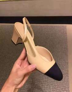 Sandali Estivi di Lusso 2026 per Donna, Tacco Alto in Vera <span class=keywords><strong>Pelle</strong></span>, per Lavoro e Sport, Tendenza Moda - Product Image 2