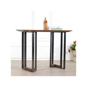 Meubles Ardena, table indonésienne moderne en bois massif et métal, alliant durabilité et style pour créer un centre de table époustouflant - Product Image 4