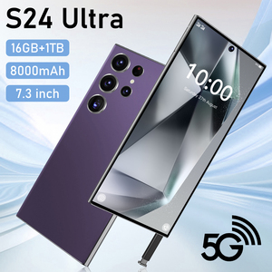 Teléfono Inteligente 5G S24 Ultra con Procesador Deca <span class=keywords><strong>Core</strong></span>, Cámara de 108MP, Pantalla HD, Soporte en Francés/Español - Teléfono Móvil de Bajo Precio y Gran Almacenamiento - Product Image 2